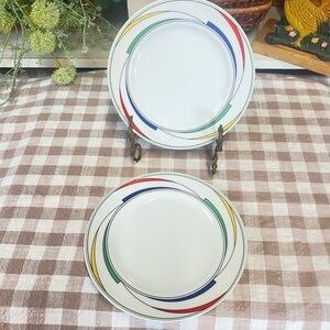 Vintage Inter-national Rhythm flash salad plates replacement retro